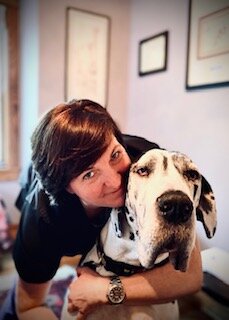 Dawn and her dog Rosie